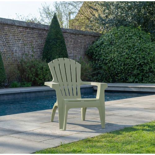 Lot De 4 Fauteuils Adirondack Vert