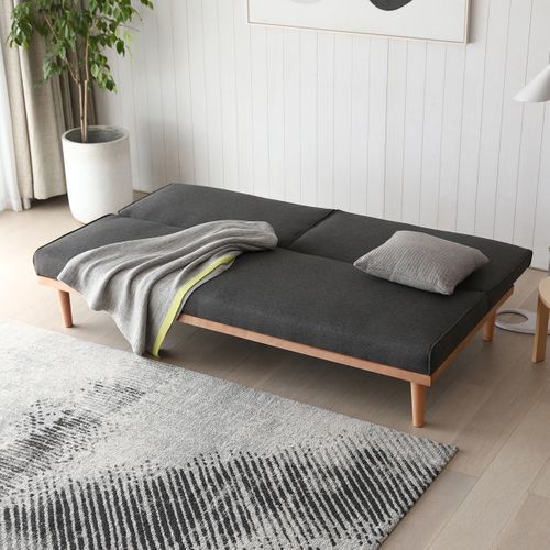 Canapé Convertible Gris Ely Wilsa Indoor