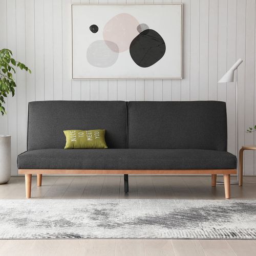 Canapé Convertible Gris Ely Wilsa Indoor