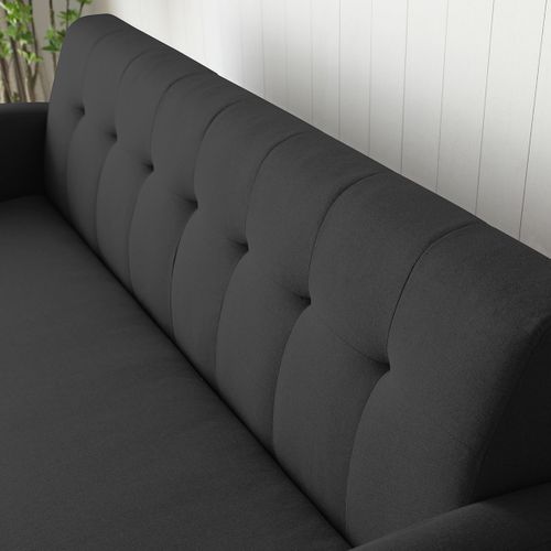 Canapé Gris Foncé Malmo Wilsa Indoor