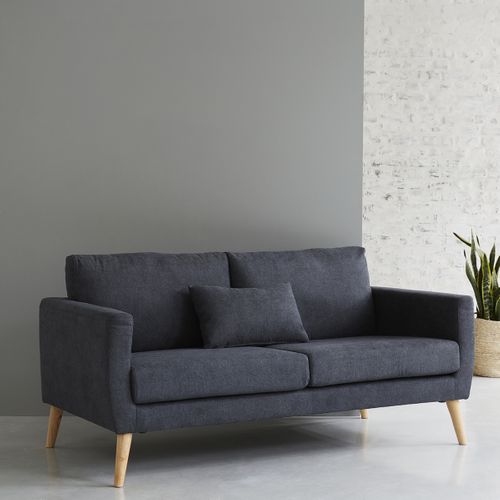 Canapé Gris Foncé Intemporel Mora Wilsa Indoor