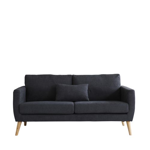 Canapé Gris Foncé Intemporel Mora Wilsa Indoor