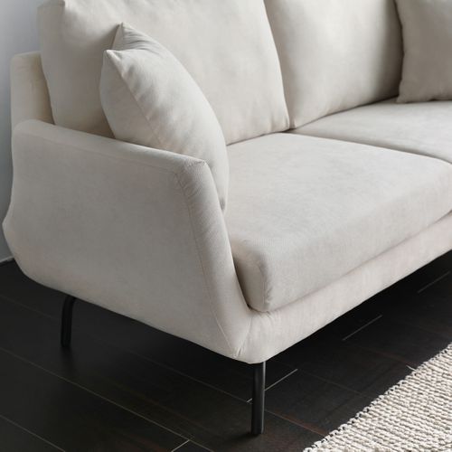 Canapé Beige Intemporel Kalix Wilsa Indoor