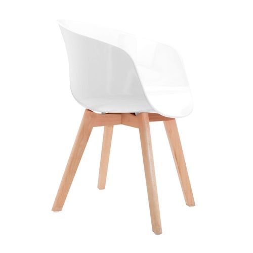 Fauteuil Avec Pieds En Bois De Hêtre Modèle Spirit De Gasoline