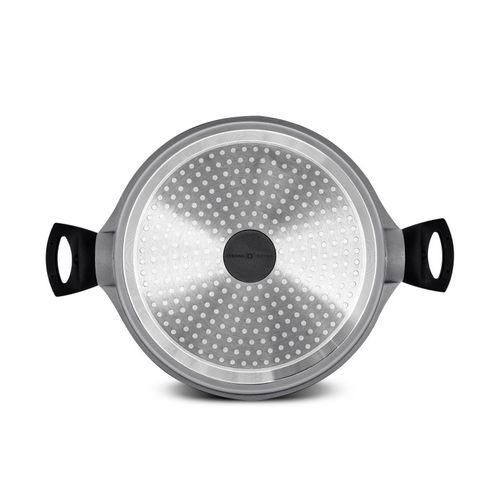 Faitout Fonte D'aluminium 24 Cm Avec Couvercle Chambord Titane Ft24tfi Durant Dupont