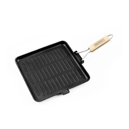 Grill Carré En Fonte Émaillée 28 Cm Grill28a Tfi Kitchencook