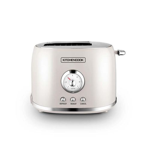 Grille Pain Double Fentes Style Retro Retro Toast Crème