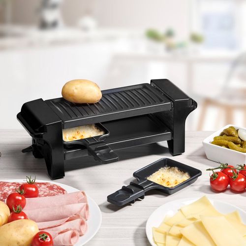 Machine à Raclette Grill 2 Personnes – Rc Rigi Black Kitchencook