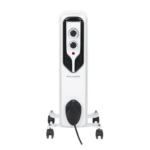 H300 - Radiateur Bain D'huile 7 Éléments - 1500w - 3 Allures - Thermostat Réglable