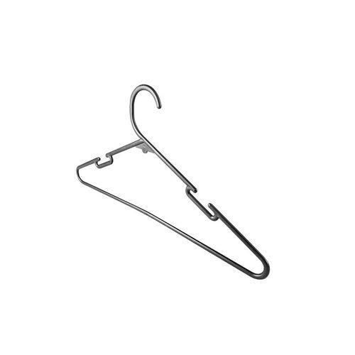 Lot De 10 Cintres Noirs En Plastique Cin10 De Garnier