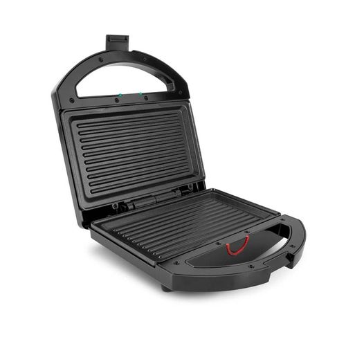 Kitchencook - K Grill - Grill Panini Électrique - 750w - Revêtement Antiadhésif - Poignée Cool Touch