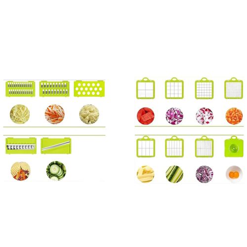 Mandoline Multifonction 22 Pièces – K_slice_y Kitchencook