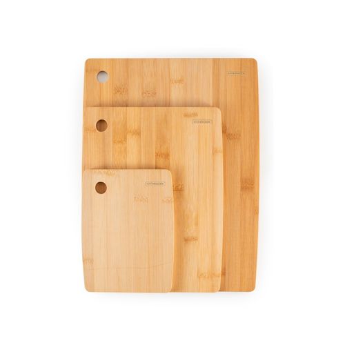 Lot De 3 Planches à Decouper En Bambou Les Planches De Kitchencook