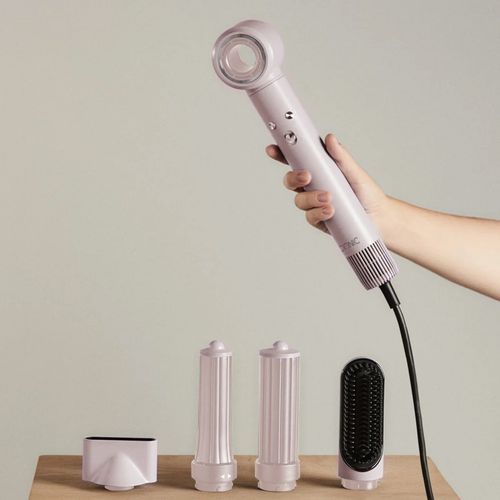 Sèche-cheveux Multifonction 6 En 1 Signature Rose Iconic