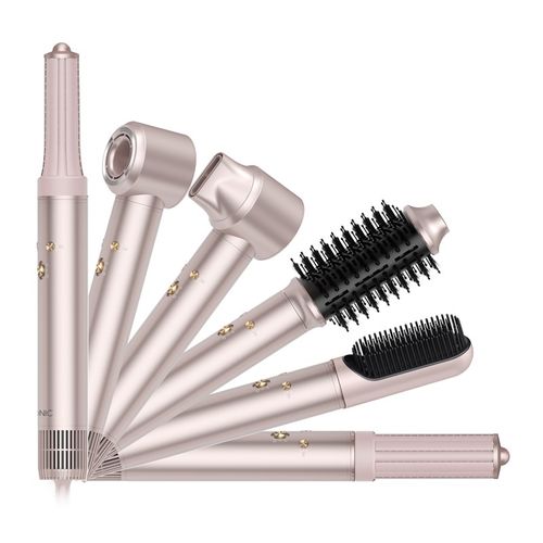 Sèche-cheveux Multifonction 6 En 1 Signature Rose Iconic