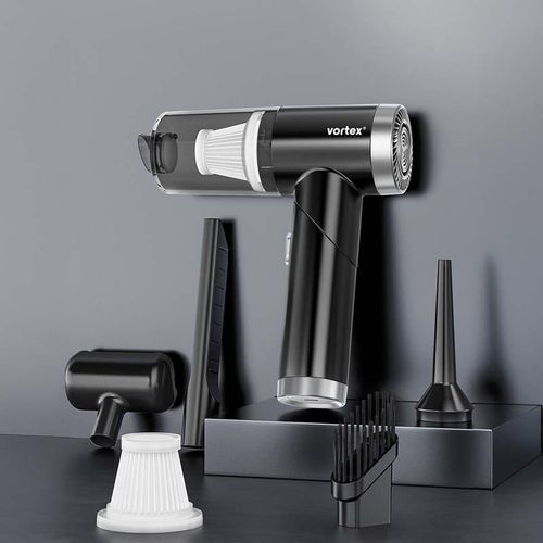 Aspirateur à Main Pliable Noir Crc100_black De Vortex