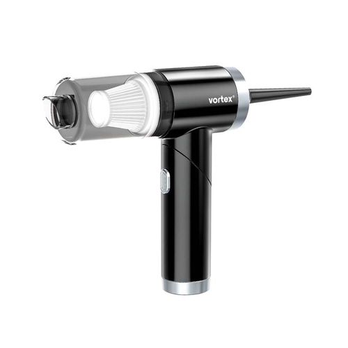 Aspirateur à Main Pliable Noir Crc100_black De Vortex