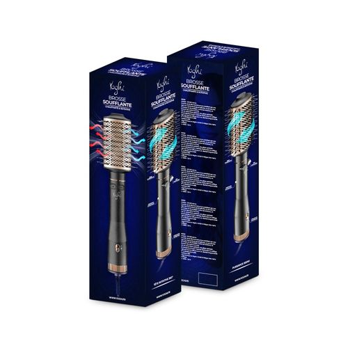 Brosse Soufflante Rotative Hair Reverse Black Yoghi