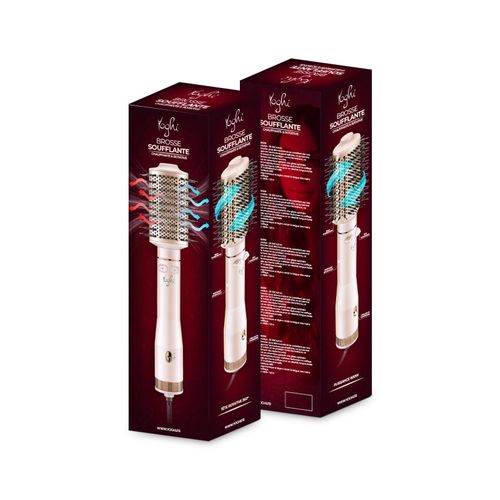 Brosse Soufflante Rotative Hair Reverse Pink Yoghi