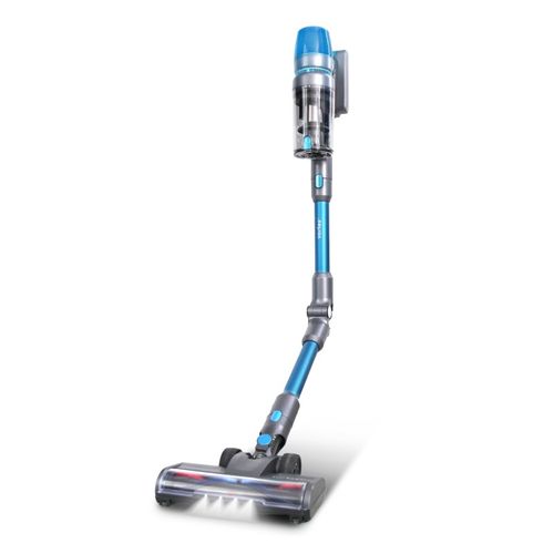 Aspirateur Balai Sans Fil Tube Pliable Bleu Et Gris 450w F45p Vortex