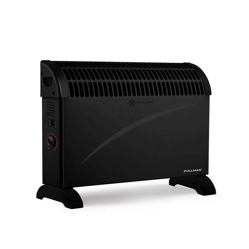 Chauffage H200_black - Noir - 2000w - Thermostat Réglable - Protection Surchauffe