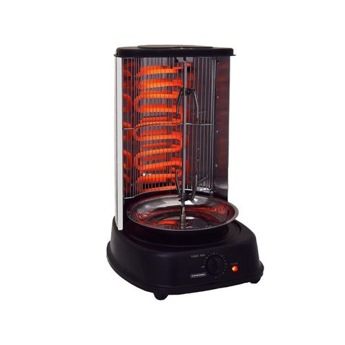 Rôtissoire Machine Kebab Inox 2000w Noire Kitchencook