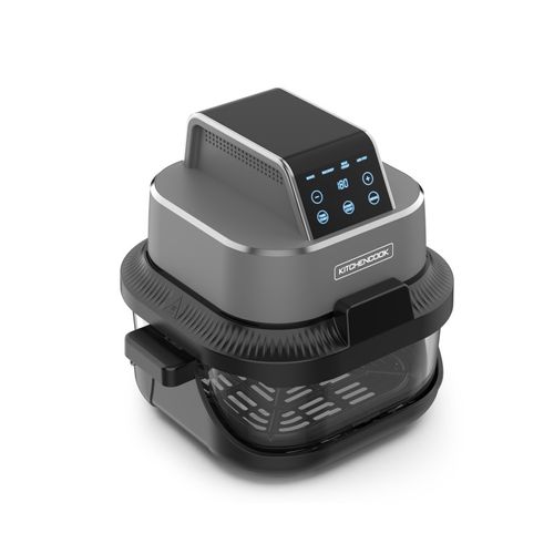 Crispx - Friteuse à Air Panoramique - 2 Récipients En Verre - 4 Programmes - 1500w