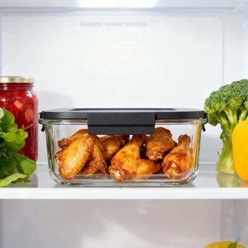 Crispx - Friteuse à Air Panoramique - 2 Récipients En Verre - 4 Programmes - 1500w