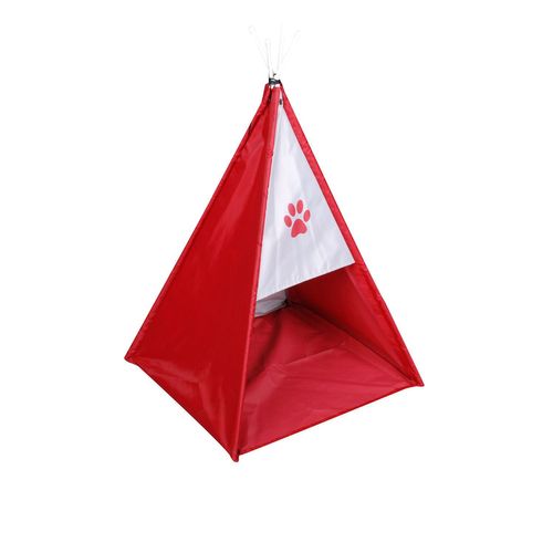 Tente Tipi Pour Chien - Taille M - Rouge