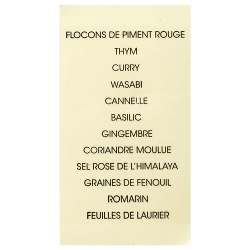 Carrousel à Épices - 12 Pots - Epices Incluses