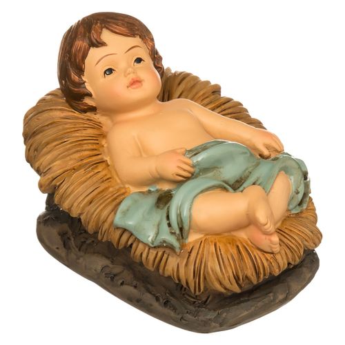 8 Santons Pour Crèche De Noël - H. 20 Cm - Multicolore