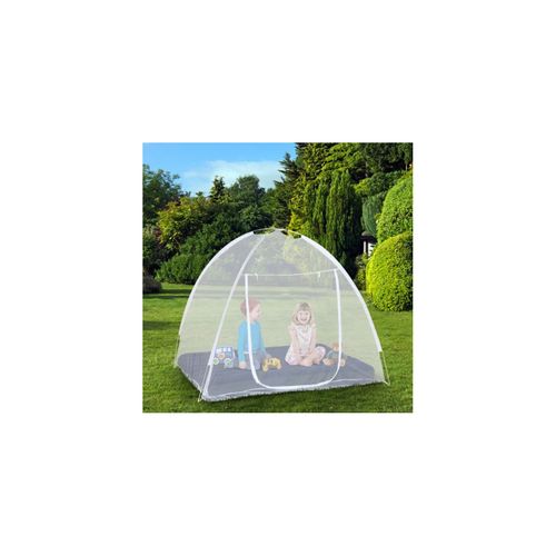 Moustiquaire Dôme Pop-up Grandes Dimensions 195x180 Cm Mobile Pour Lit