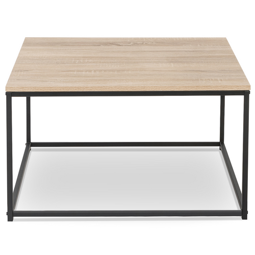 Table Basse Detroit Carrée 70 Cm Design Industriel