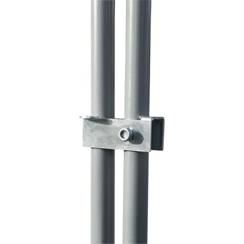 Enclos Poulailler 16 M² Parc Grillagé 4x4 M Acier Galvanisé