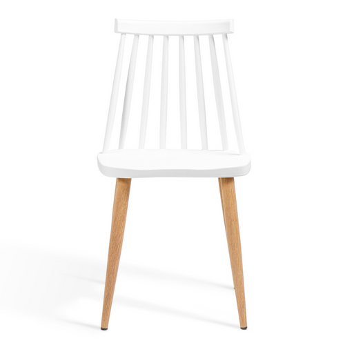 Lot De 4 Chaises Lily Blanches Pour Salle à Manger
