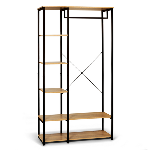 Dressing Penderie Étagères L. 90 Cm Detroit Design Industriel