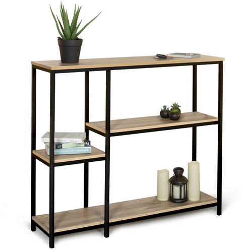 Console Étagère Bibliothèque Detroit Design Industriel