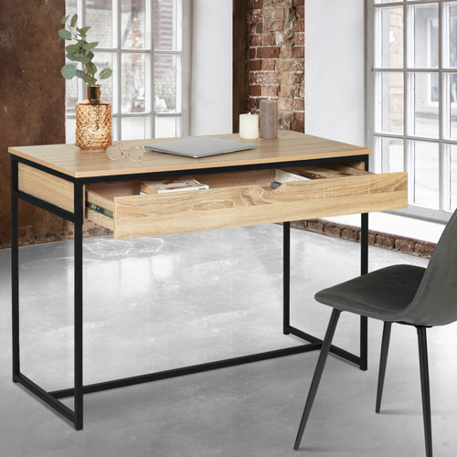 Bureau 1 Tiroir Detroit Design Industriel