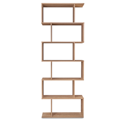 Etagère Bibliothèque Sofia Forme S Bois Façon Hêtre 189 Cm