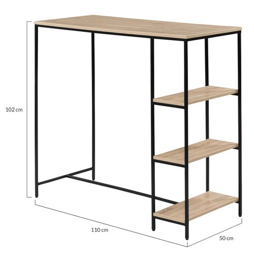 Table De Bar Detroit 2 à 4 Personnes Design Industriel