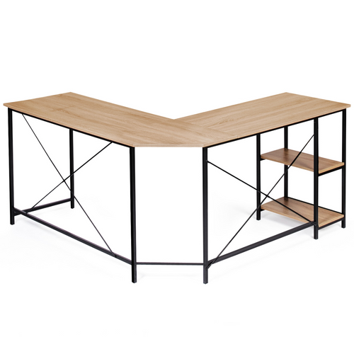 Bureau D'angle En Forme De L Detroit Design Industriel