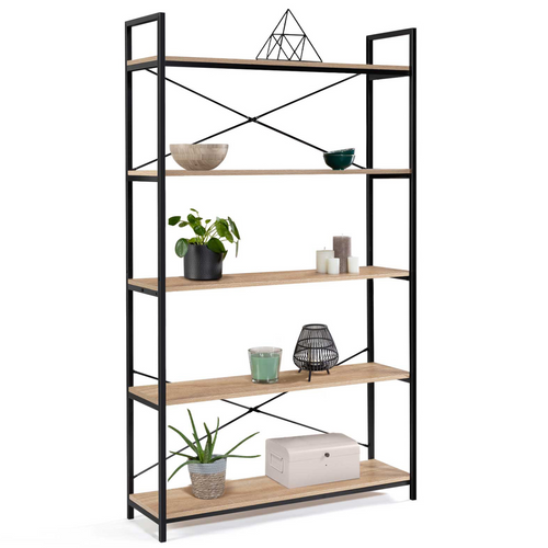 Etagère XL 5 Niveaux Detroit Design Industriel 170 Cm
