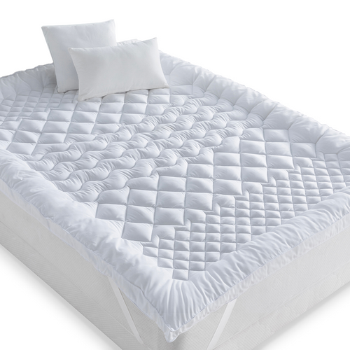 Surmatelas 140x190 Cm Sacha 7 Zones De Confort Épais Et Moelleux 600 Gr