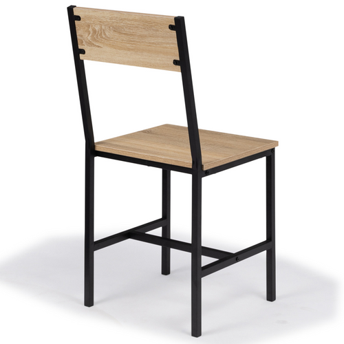 Lot De 4 Chaises De Cuisine Detroit Design Industriel