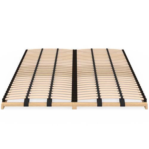 Sommier à Lattes Réglables - 5 Zones De Confort 140 X 190 Cm