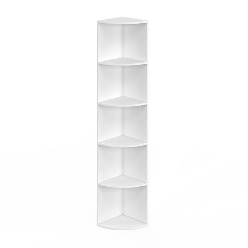 Etagère D'angle Modula 5 Niveaux Blanche à Poser Ou à Fixer