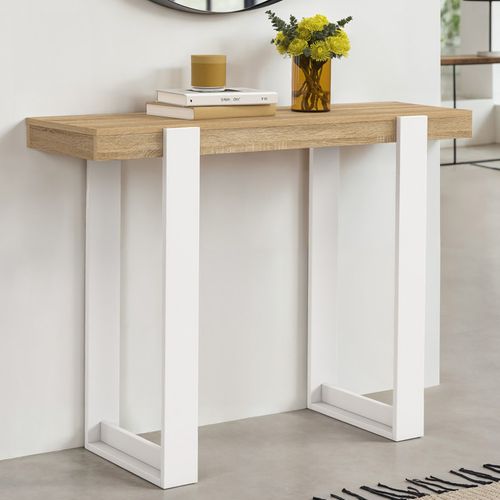 Console Phoenix Bois Et Blanc