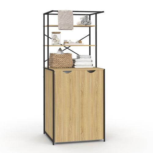 Meuble Dessus Machine à Laver Fermé Detroit Design Industriel