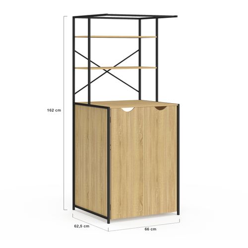 Meuble Dessus Machine à Laver Fermé Detroit Design Industriel