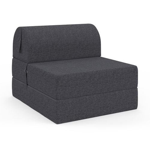 Chauffeuse Paloma En Tissu Gris Anthracite